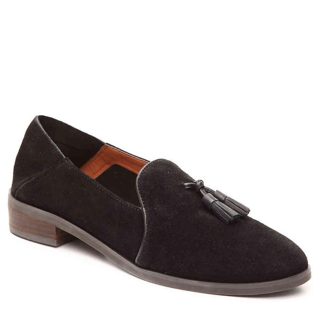 Black Cardyn Suede Lucky Brand Loafers